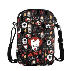 Clown Cross Body Bag Killing It Messenger Bag It Movie Shoulder Bag Horror :P